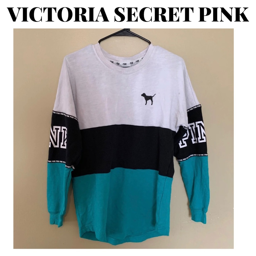VICTORIA SECRET PINK Campus Oversized Tee